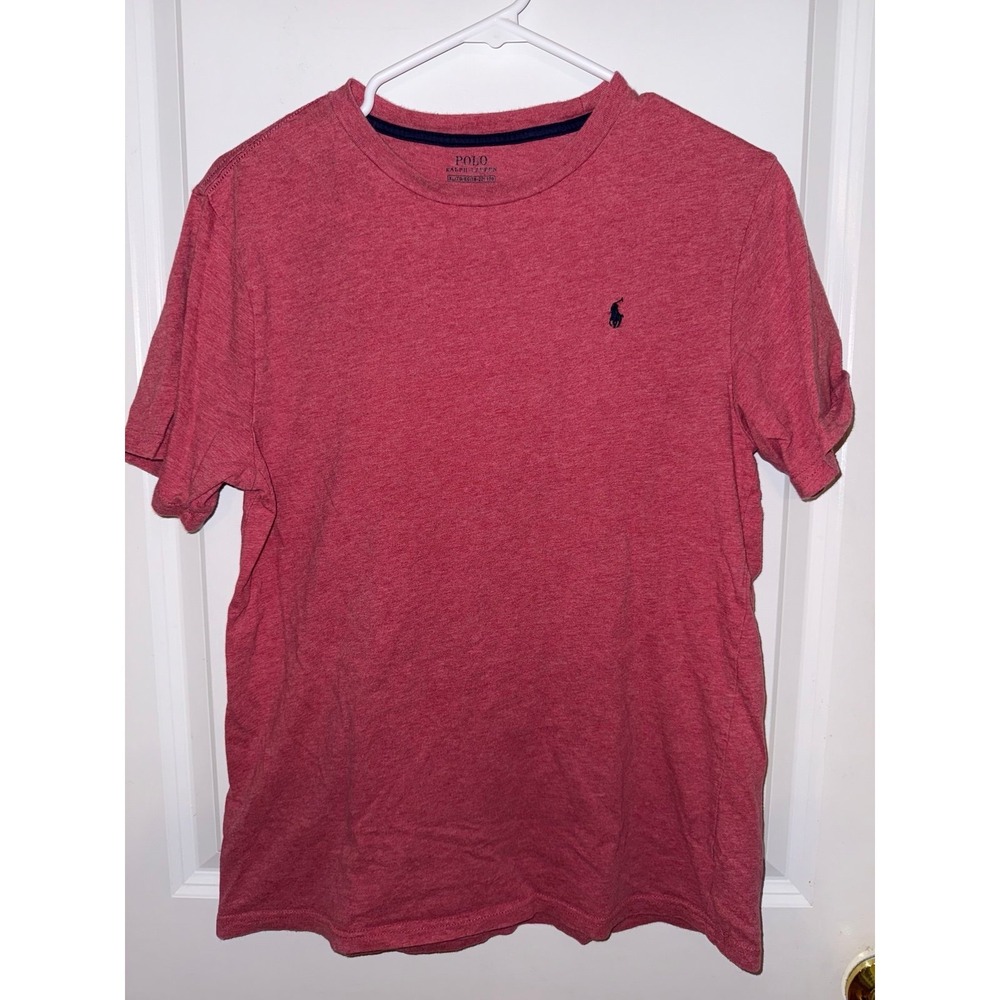 Polo Ralph Lauren T-Shirt Boys Size XL (18/20) Red Shirt